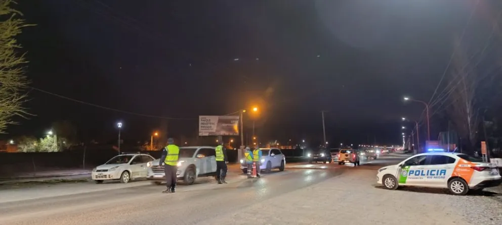 Cinco conductores fueron penalizados por dar positivo en la prueba. Pero uno batió un récord: llegó a 2,49 gr/l de alcohol en sangre. Foto: gentileza.