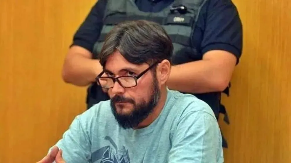Claudio Kielmasz, único condenado por el Triple Crimen de Cipolletti, fue sometido a numerosas pericias psiquiátricas durante sus años de detención. Foto: Archivo.