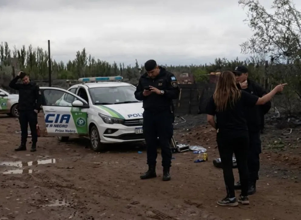 Los policías que llegaron al puesto no encontraron signos de violencia. Foto: gentileza Canal 3 de El Arroyón.