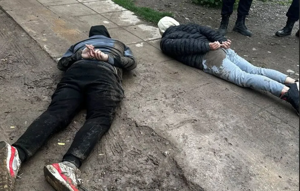 La fuga terminó poco después, con la detención de los dos jóvenes. Uno de ellos era menor de edad y se dio intervención a la Senaf. Foto: gentileza.