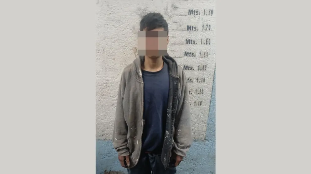 Intervino personal de la Comisaría 45° en el lugar. Foto gentileza Policía de Río Negro