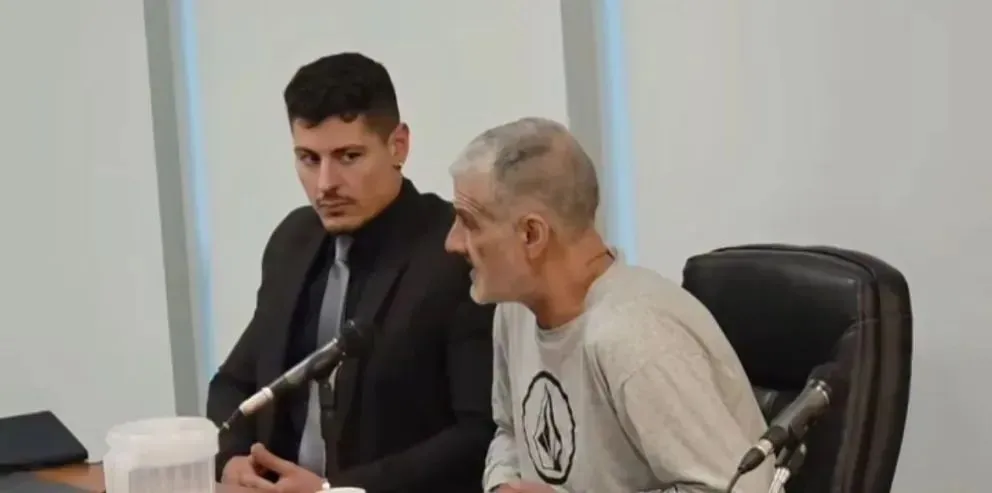 Roberto Daniel Sánchez durante el juicio que se extendió durante 17 jornadas. Un jurado popular lo consideró responsable del crimen de Azul Semeñenko, la mujer trans. Foto: archivo.