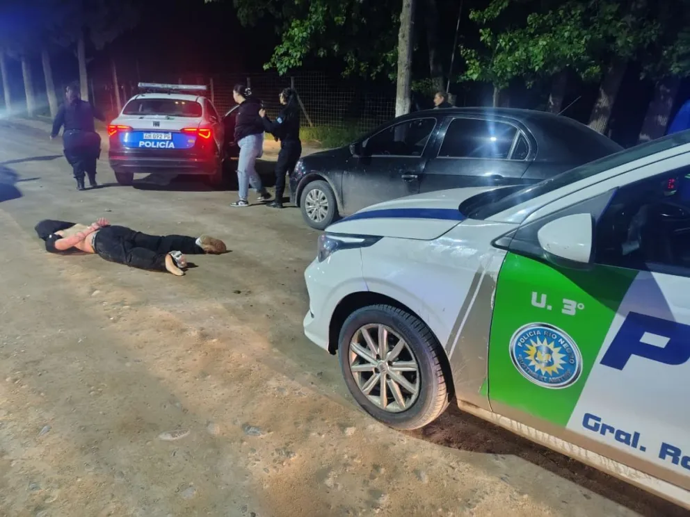 Los rodados quedaron a disposición de las autoridades de tránsito. Foto Policía de Río Negro