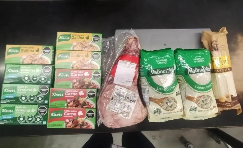 La Policía intervino en un supermercado de calle Bolivia al 1100/ imagen gentileza
